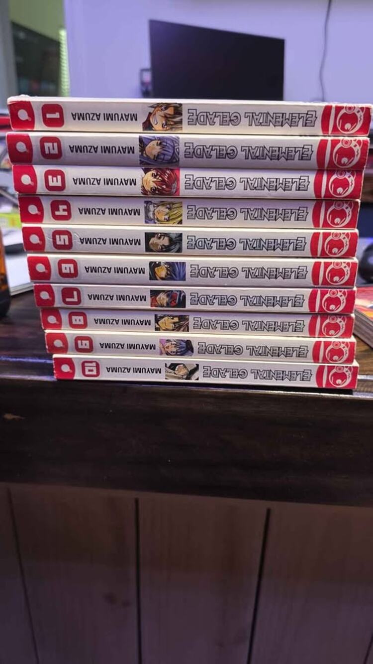 Elemental Gelade Manga Volumes 1-10 by Mayumi Azuma (Tokyopop)